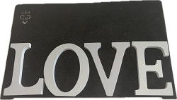 3D Dřevěný nápis LOVE