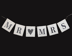 Svatební baner MR+MRS 