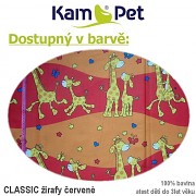 Sedací vak KamPet Relax 180 Classic červené žirafy Sedací vak KamPet Relax 180 Classic kombinace barev Sedací vak KamPet Relax 180 Classic červené žirafy