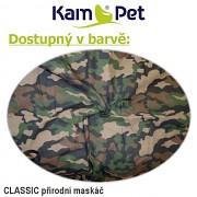 Sedací vak KamPet Relax 180 Classic puntík army přírodní Sedací vak KamPet Relax 180 Classic puntík mikro černý Sedací vak KamPet Relax 180 Classic puntík army přírodní