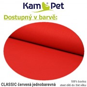 Polohovací polštář KamPet 40/40 Classic červený